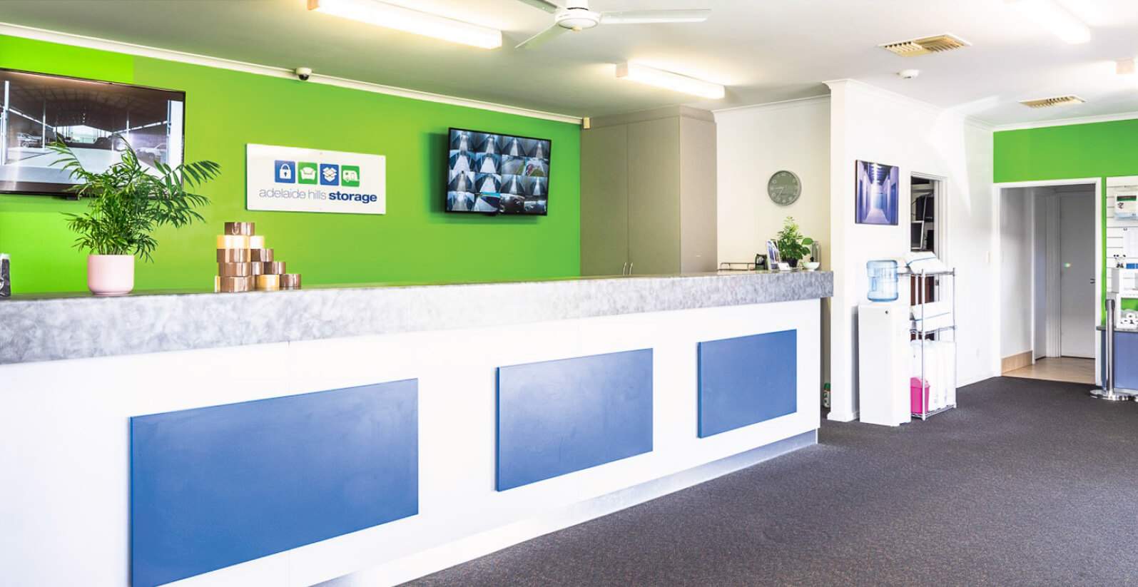 Internal view of Adelaide Hills Storage office